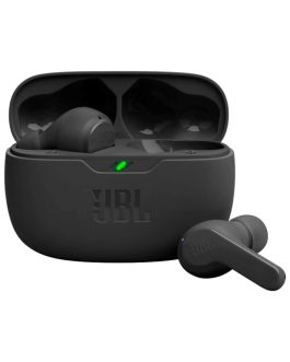 JBL Vibe Beam True Wireless Earbuds – Deep Bass Sound, Bluetooth 5.2, IP54 Water & Dust Resistant, 32H Battery, VoiceAware Mic (Black)