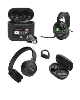 JBL Vibe Beam True Wireless Earbuds – Deep Bass Sound, Bluetooth 5.2, IP54 Water & Dust Resistant, 32H Battery, VoiceAware Mic (Black)