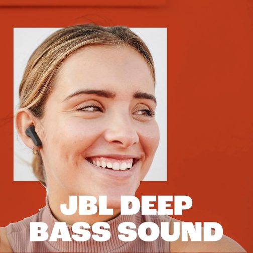 JBL Vibe Beam True Wireless Earbuds – Deep Bass Sound, Bluetooth 5.2, IP54 Water & Dust Resistant, 32H Battery, VoiceAware Mic (Black) - Image 5