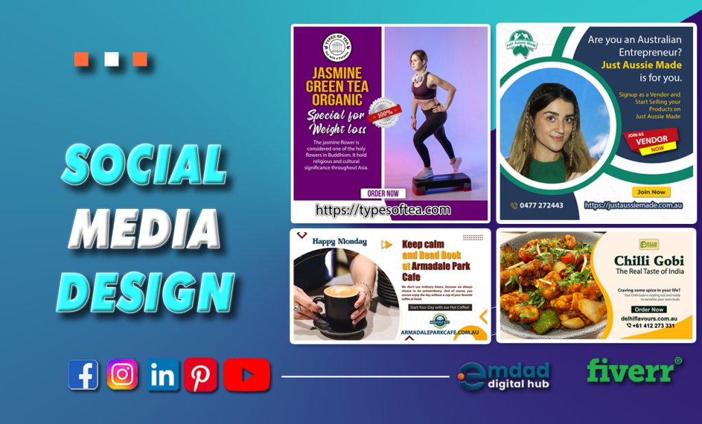 Social Media Post and Cover Design Services
